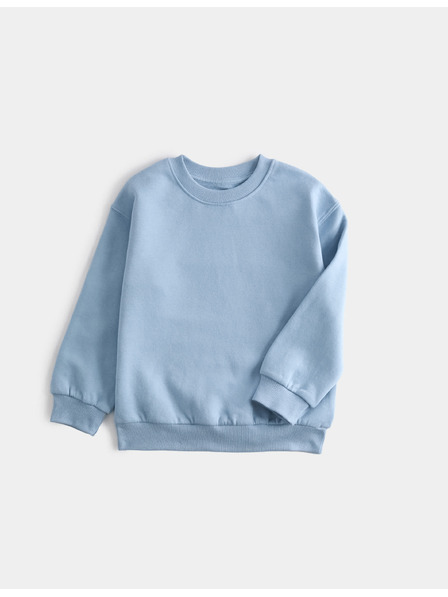 Marks & Spencer Суитшърт с висок дял памук (2–8 години) Marks & Spencer синьо