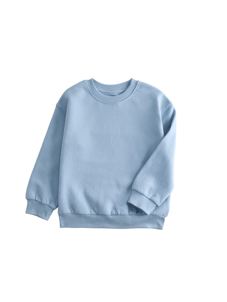Marks & Spencer Суитшърт с висок дял памук (2–8 години) Marks & Spencer синьо