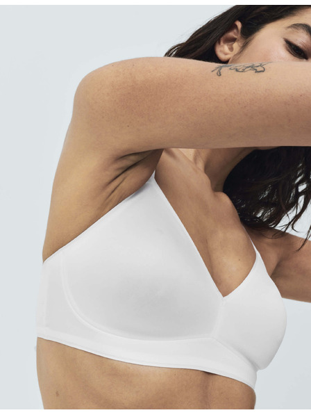 Marks & Spencer Невидимо Body Invisibles™ бюстие с пълни чаши без костици, размер A–E Marks & Spencer бял