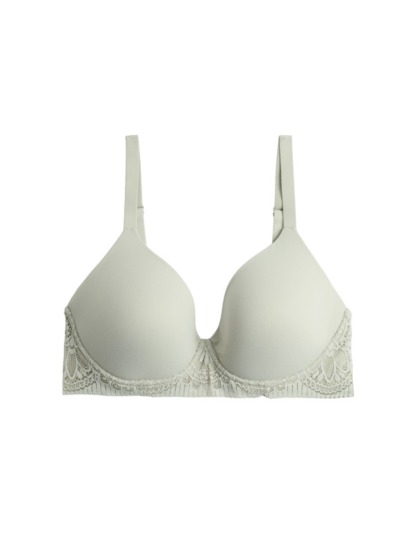 Marks & Spencer Сутиен Body Soft™ с пълни чашки без банели, размер A–E Marks & Spencer зелен