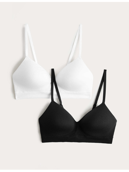 Marks & Spencer Безшевни бюстиета без костици с пълни чаши, набор от 2 бр Marks & Spencer черен