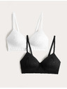 Marks & Spencer Безшевни бюстиета без костици с пълни чаши, набор от 2 бр Marks & Spencer черен