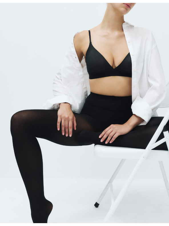 Marks & Spencer Матови екстра фини чорапогащи, 40 денир, 3 чифта Marks & Spencer черен