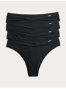 Marks & Spencer 4 броя бразилски бикини Flexifit™ Marks & Spencer черен