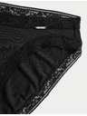 Marks & Spencer 4 бр. бикини с високи крачоли от модал с коприна Marks & Spencer черна