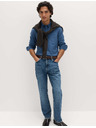 Marks & Spencer Риза от чист памук The Ultimate Marks & Spencer oxford blue