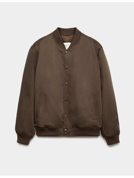Marks & Spencer Сатенено яке бомбър Marks & Spencer кафяво