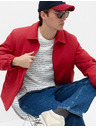 Marks & Spencer Харингтонско яке с пълнител и цип Marks & Spencer червено