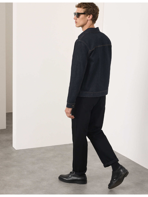 Marks & Spencer Дънково яке Selvedge Marks & Spencer морско синьо