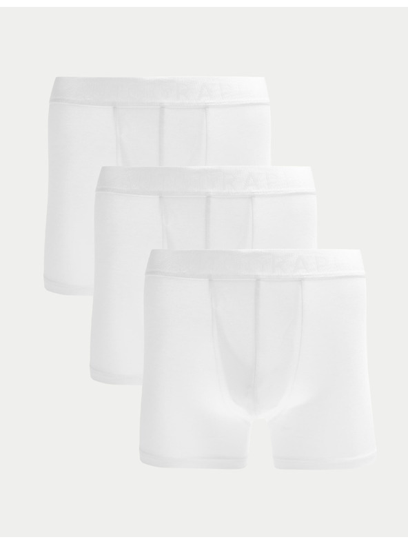 Marks & Spencer Боксерки с технология Secret Support™, 3 бр. в опаковка Marks & Spencer бял