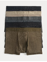 Marks & Spencer Боксерки от стреч модал 360 Flex, 5 бр. в опаковка Marks & Spencer черен