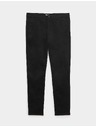 Marks & Spencer Chino панталони приталени крой със стреч Marks & Spencer черен
