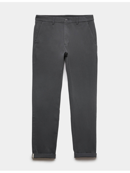 Marks & Spencer Памучни chino панталони тясна кройка The Ultimate Marks & Spencer сив
