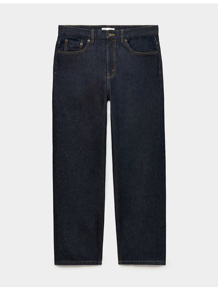 Marks & Spencer Оригинални дънки със торбичковидни мерника от плътен denim Marks & Spencer военноморско синьо