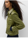 Marks & Spencer Harrington тип яке от изкуствена кожа Marks & Spencer зелено