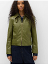 Marks & Spencer Harrington тип яке от изкуствена кожа Marks & Spencer зелено