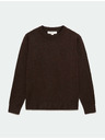 Marks & Spencer Суитшърт с яка от лека прежда Marks & Spencer кафяв