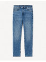 Celio Сини мъжки дънки с права кройка Celio C15 Stlmaille