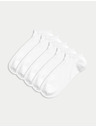 Marks & Spencer 5 чифта спортни чорапи с технология Cool & Fresh™ Marks & Spencer бели
