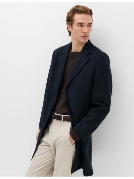 Marks & Spencer Палто с ревери Marks & Spencer морско синьо