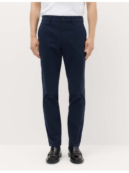 Marks & Spencer Marks & Spencer Разтегателни панталони Chino Slim Fit Navy Blue