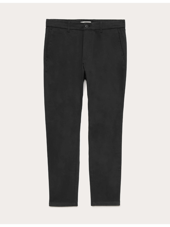 Marks & Spencer Черни чорапогащници Marks & Spencer от еластично чино