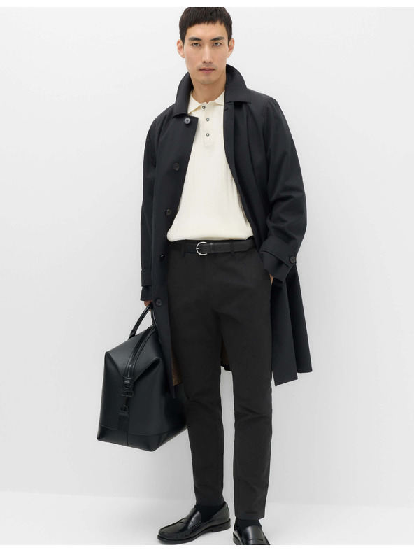 Marks & Spencer Черни чорапогащници Marks & Spencer от еластично чино