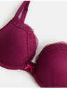 Marks & Spencer Дантелено push-up бюстие Jasmine с костици, (размер A–E) Marks & Spencer розов