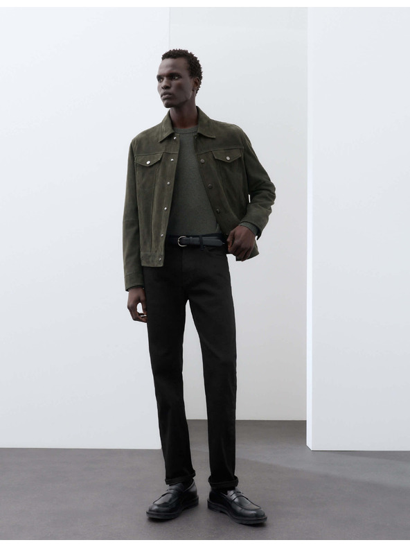 Marks & Spencer Японски дънки Selvedge, прав силует Marks & Spencer черно