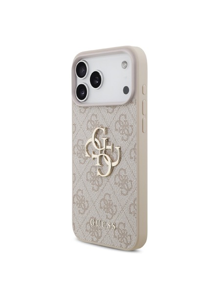 Guess Guess PU 4G Metal Logo Задна корица за iPhone 18 Pro Max Pink