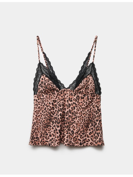 Marks & Spencer Нощница Clara Papertouch с леопардов мотив Marks & Spencer оранжево