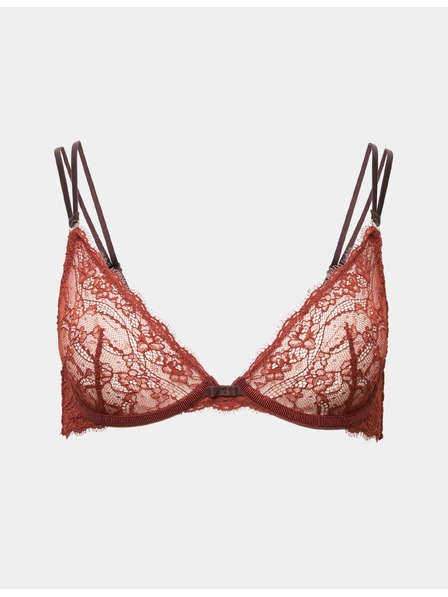 Marks & Spencer Дантелено деколте бюстие Ida с костици, размер A–E Marks & Spencer червено