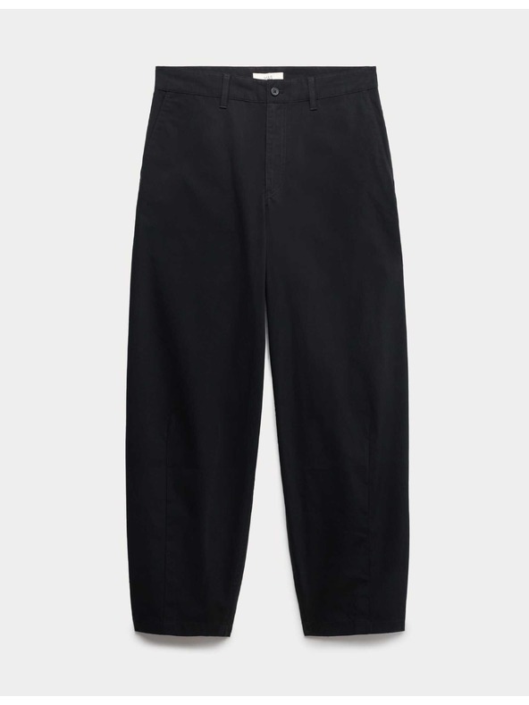 Marks & Spencer Панталони с прави крачола Marks & Spencer черни