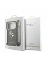 Guess Guess PU 4G Metal Logo Strap Заден калъф за iPhone 18 Pro Black