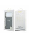 Guess Guess PU Leather 4G Gold Frame Embossed MagSafe Задна корица за iPhone 18 Pro Max Black