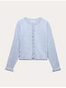 Marks & Spencer Кардиган от въздушна прежда и тесен крой Marks & Spencer син