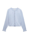 Marks & Spencer Кардиган от въздушна прежда и тесен крой Marks & Spencer син