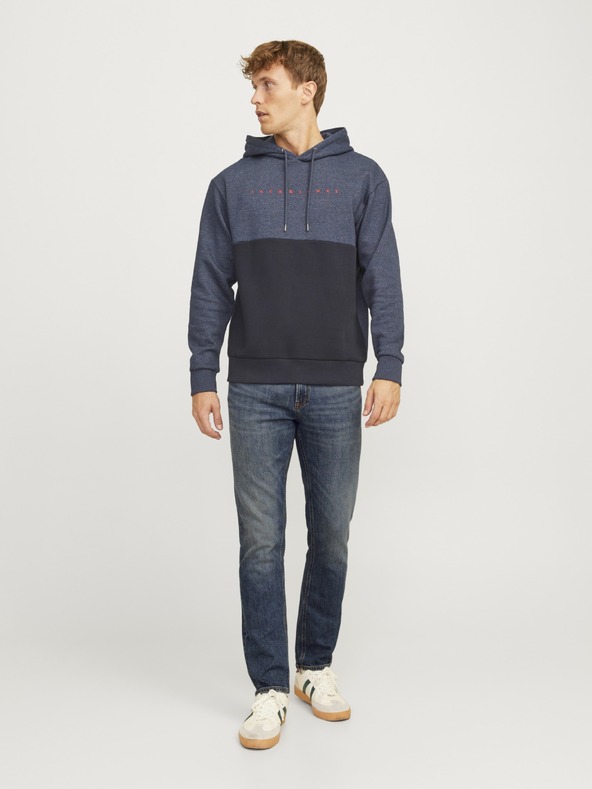 Jack & Jones JJICLARK сини мъжки regular fit дънки