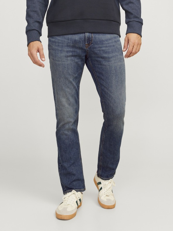 Jack & Jones JJICLARK сини мъжки regular fit дънки