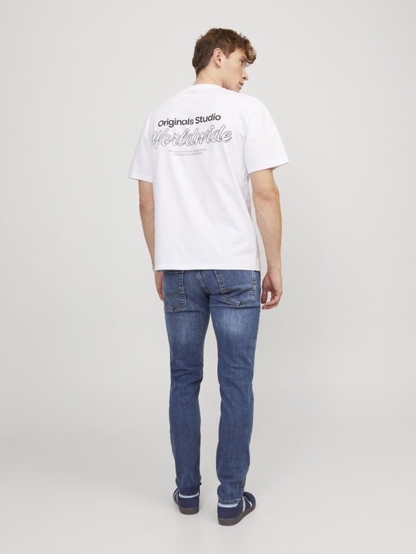 Jack & Jones Slimfit дънки JJIGlenn JJOriginal сини