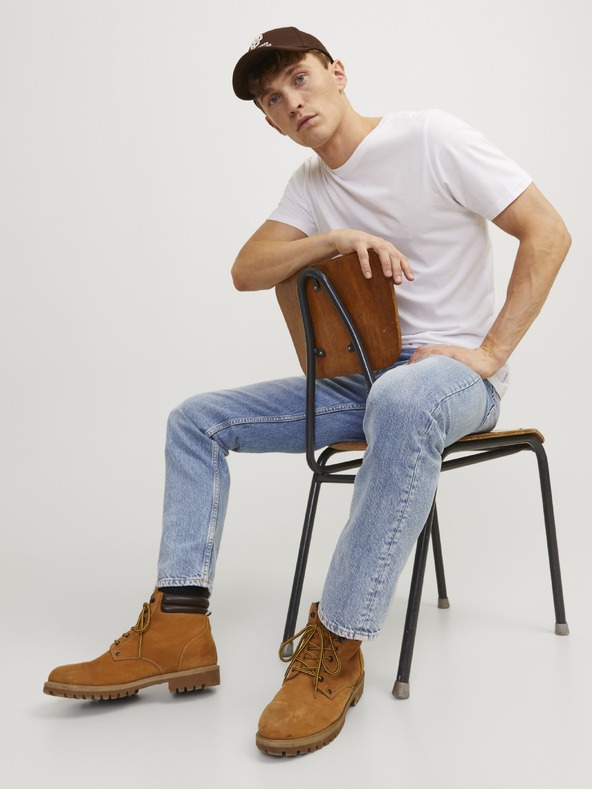 Jack & Jones JJICHRIS мъжки сини loosefit дънки