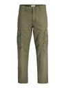 Jack & Jones Мъжки карго панталони olive night