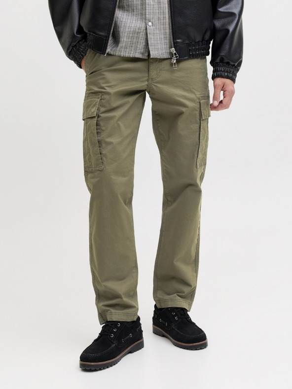 Jack & Jones Мъжки карго панталони olive night