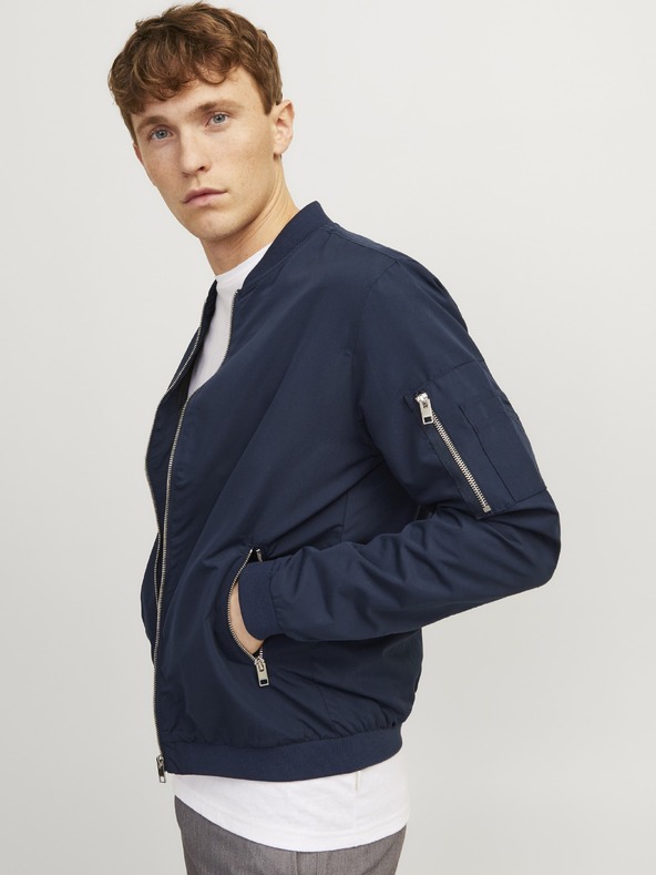 Jack & Jones Мъжка бомбер JJERush navy blazer