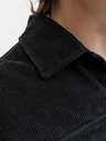 Jack & Jones Велветна риза черна