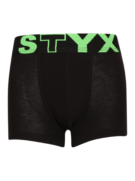 Styx Комплект три - детски боксерки Styx спортна гума многоцветни