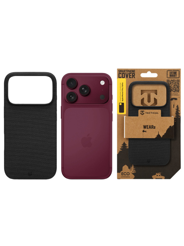 Tactical Tactical MagForce WEARe Калъф за Apple iPhone 17 Pro/18 Pro Black