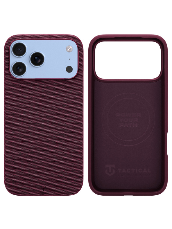 Tactical Tactical MagForce WEARe Калъф за Apple iPhone 17 Pro Max/18 Pro Max Burgundy