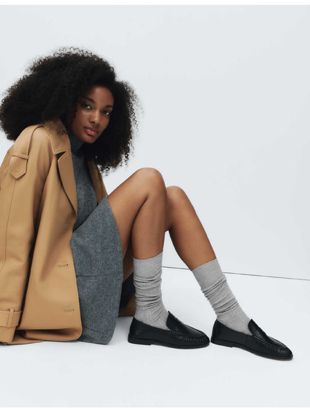 Marks & Spencer Високо меки чорапи до коляното с технология Freshfeet, 2 чифта в опаковката Marks & Spencer сив