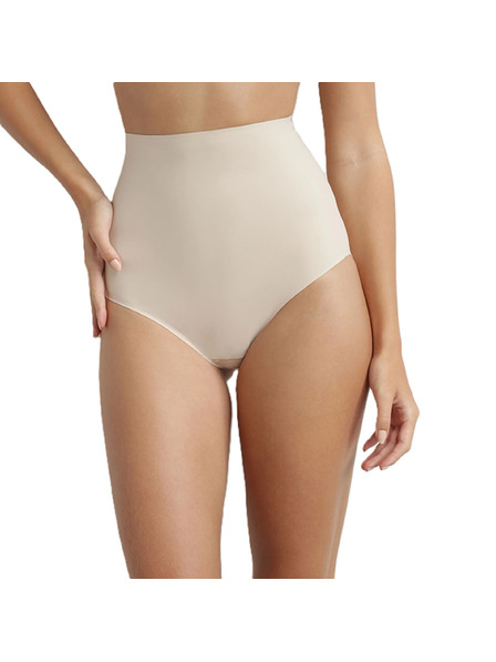 Bellinda INVISIBLE SILHOUETTE HIGH WAIST SLIP - Моделиращи дамски бикини с висок пояс - телесен цвят